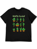 What The Fucculent Cactus T-Shirt
