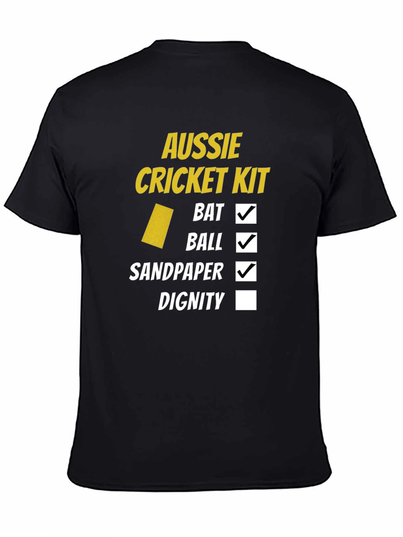 Aussie Cricket Kit T-Shirt - Funny Australian Humor Tee