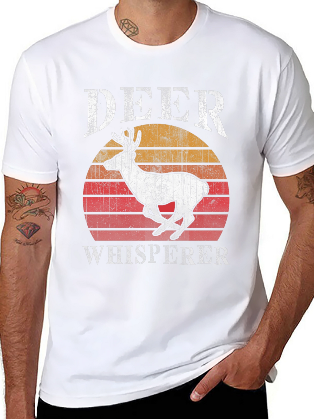 Deer Whisperer Graphic Tee - Hunting T-Shirt