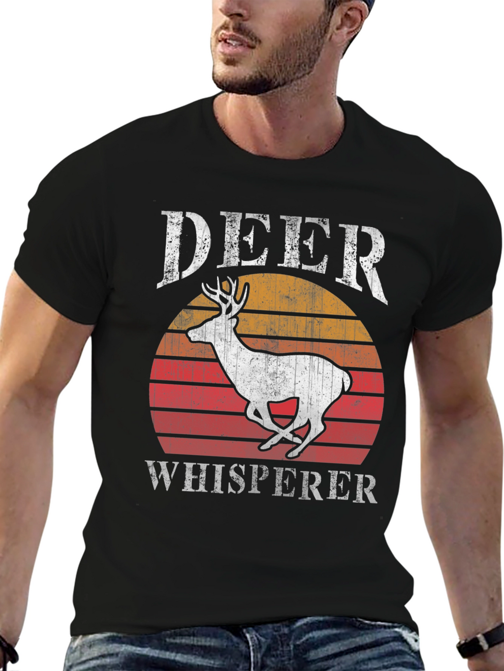 Deer Whisperer Graphic Tee - Hunting T-Shirt