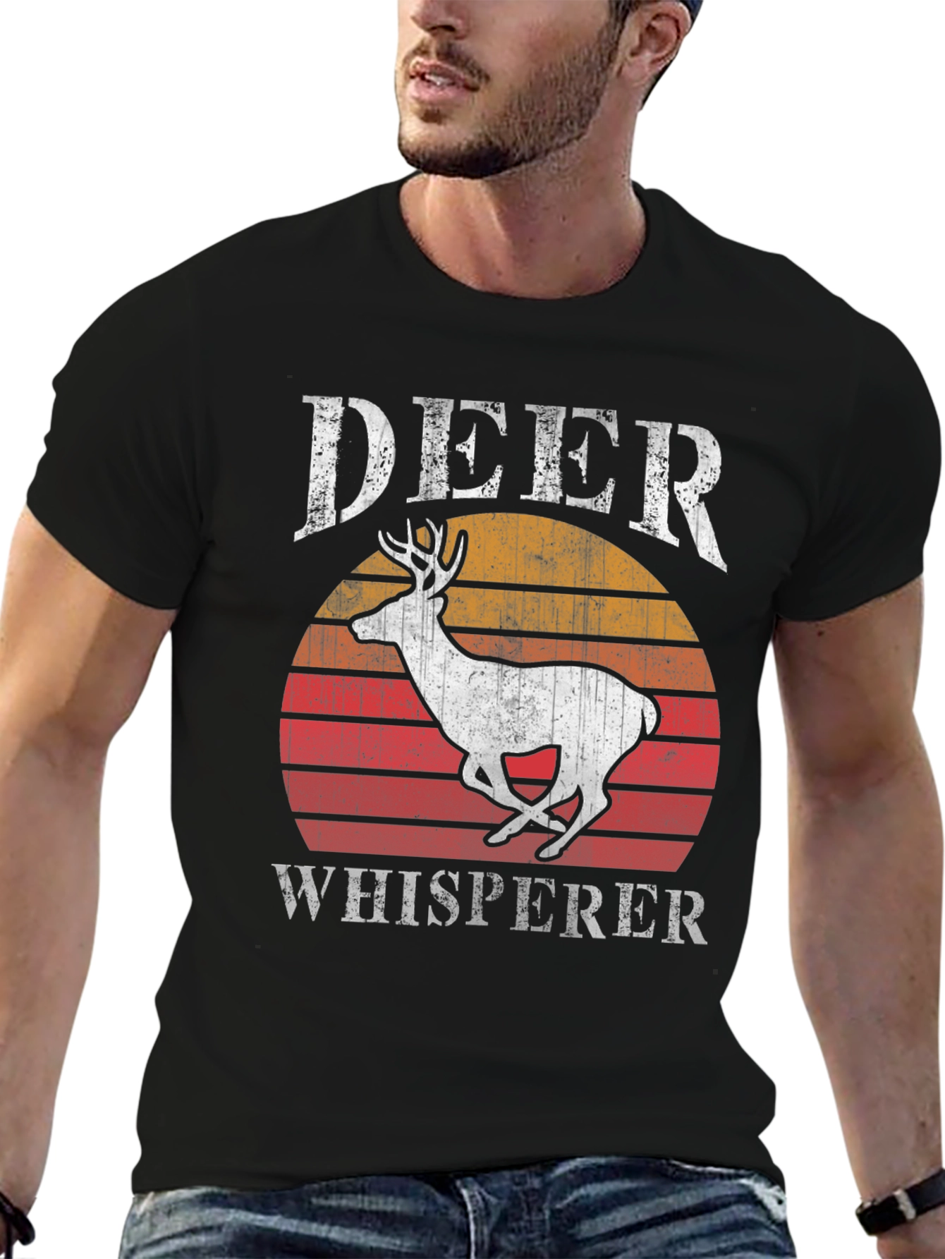 Deer Whisperer Graphic Tee - Hunting T-Shirt