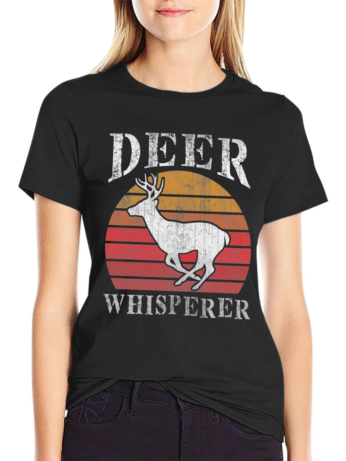 Deer Whisperer Graphic Tee - Hunting T-Shirt