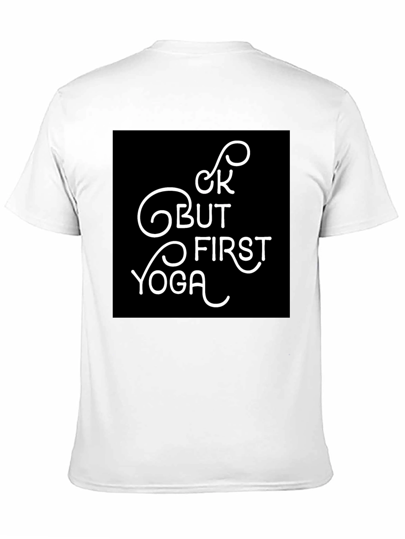 Yoga First Black T-Shirt