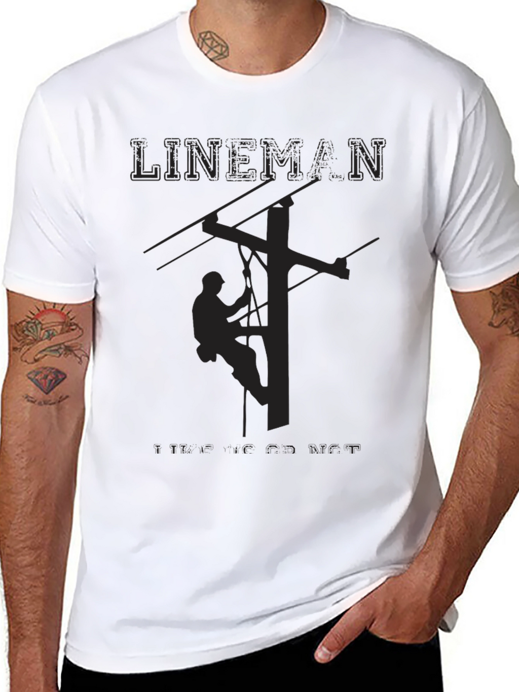 Lineman T-Shirt: Powerline Worker Tee