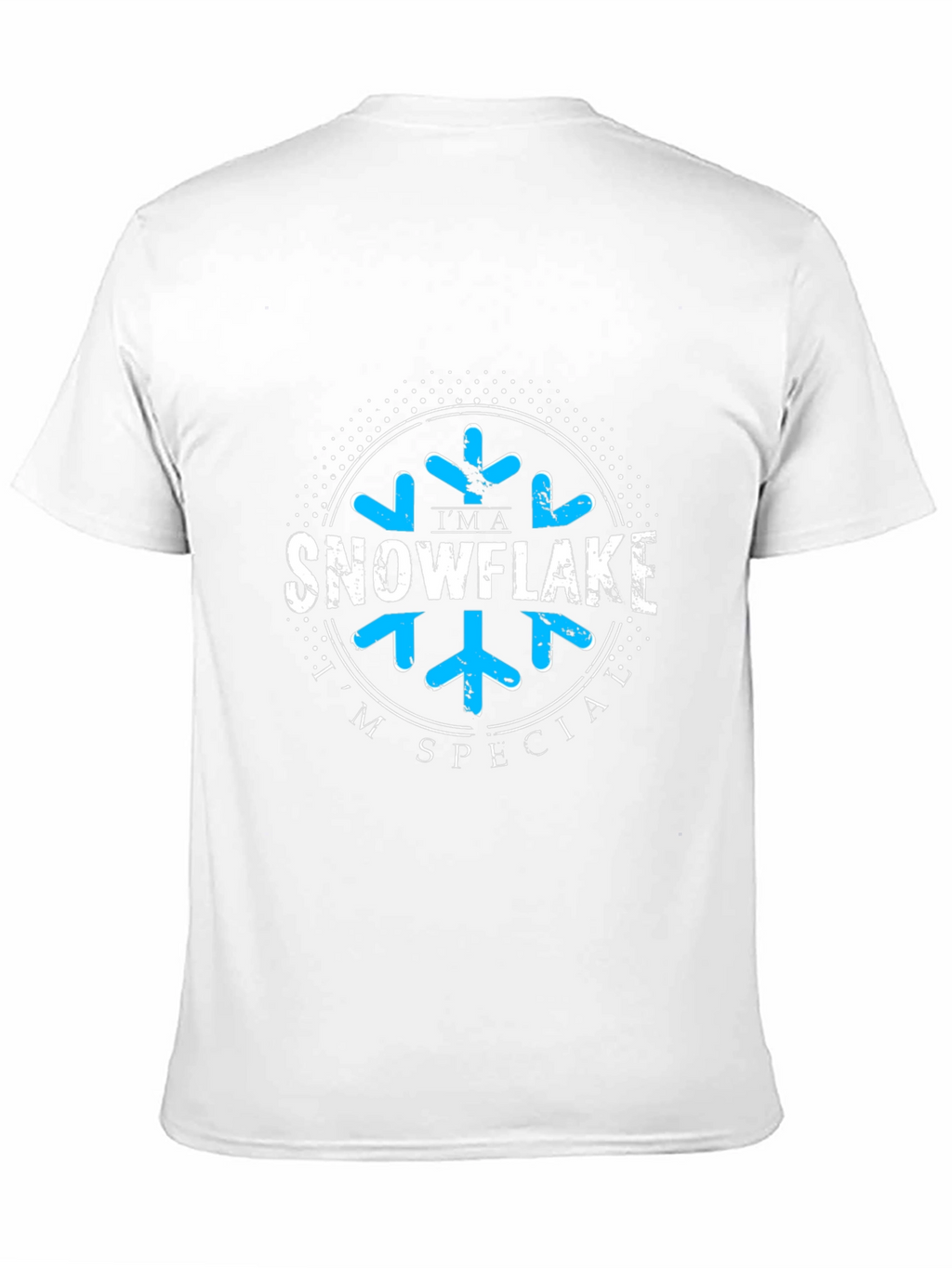 Im a Snowflake Im Special Black Graphic Tee