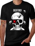 Destiny Skull & Dagger Graphic Tee - Black