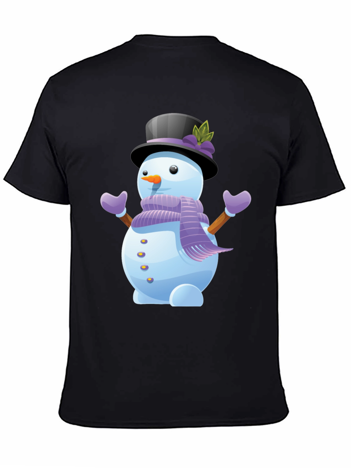 Snowman Graphic Tee - Holiday Cheer