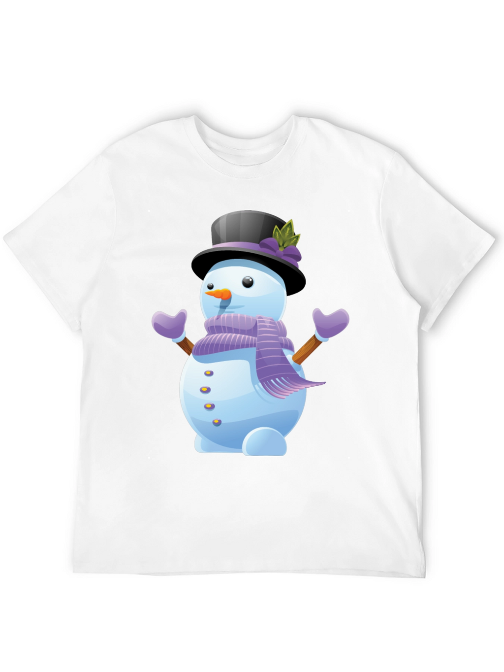 Snowman Graphic Tee - Holiday Cheer