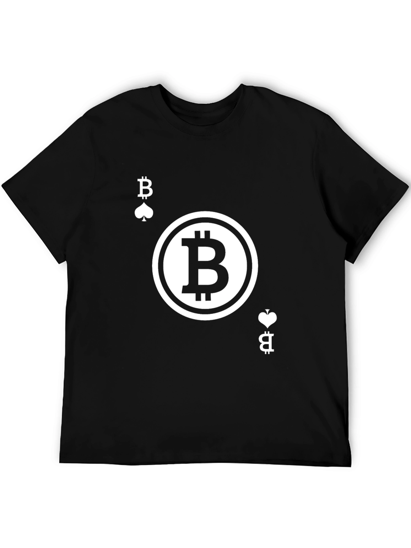 Bitcoin Ace Black T-Shirt
