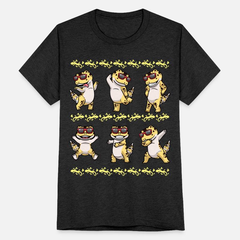 Dancing Common Leopard Gecko With Sunglasses