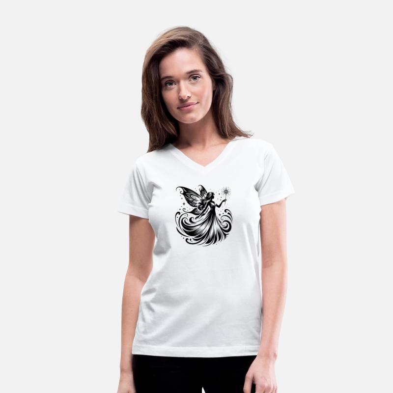 Dancing Fairy With Glittering Magic Wand