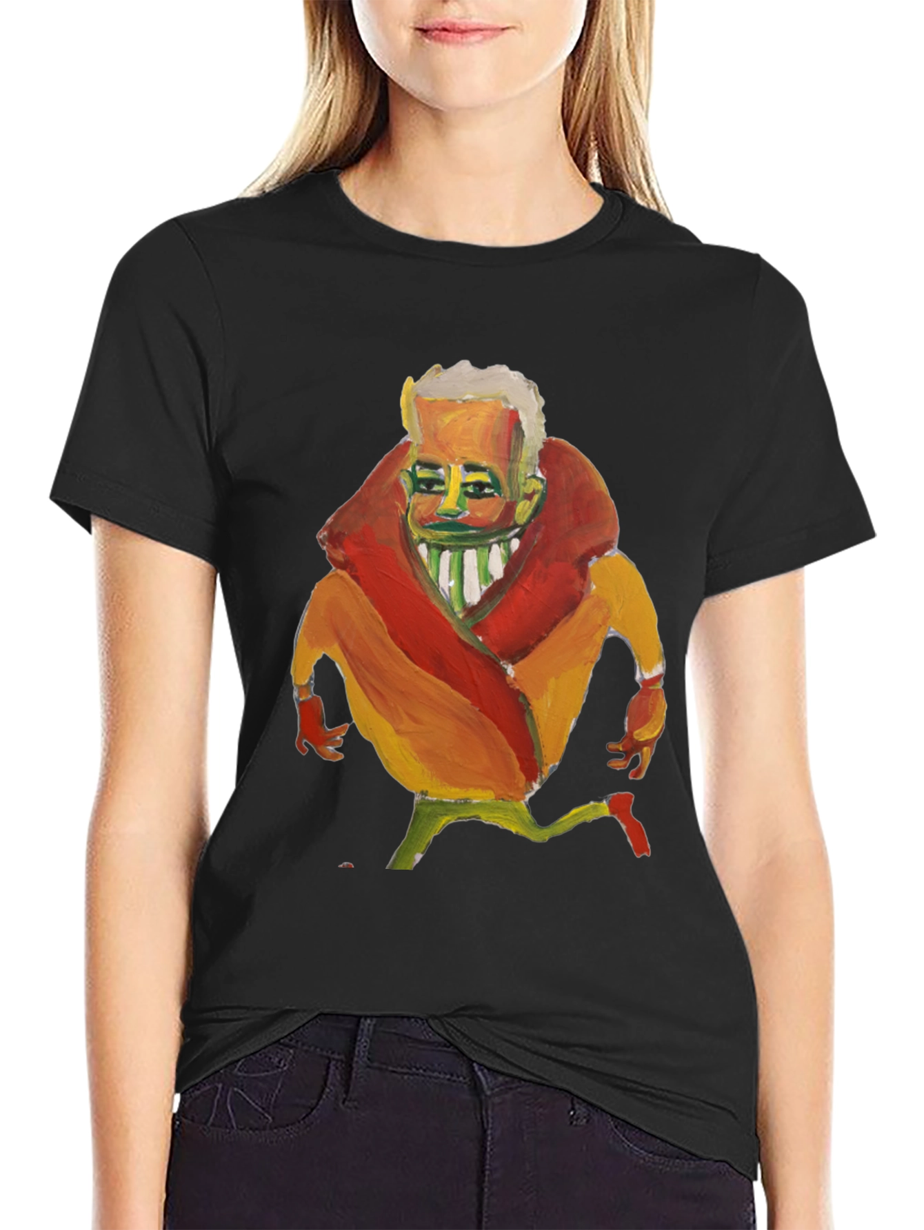 Abstract Art Graphic Tee - Unique Design