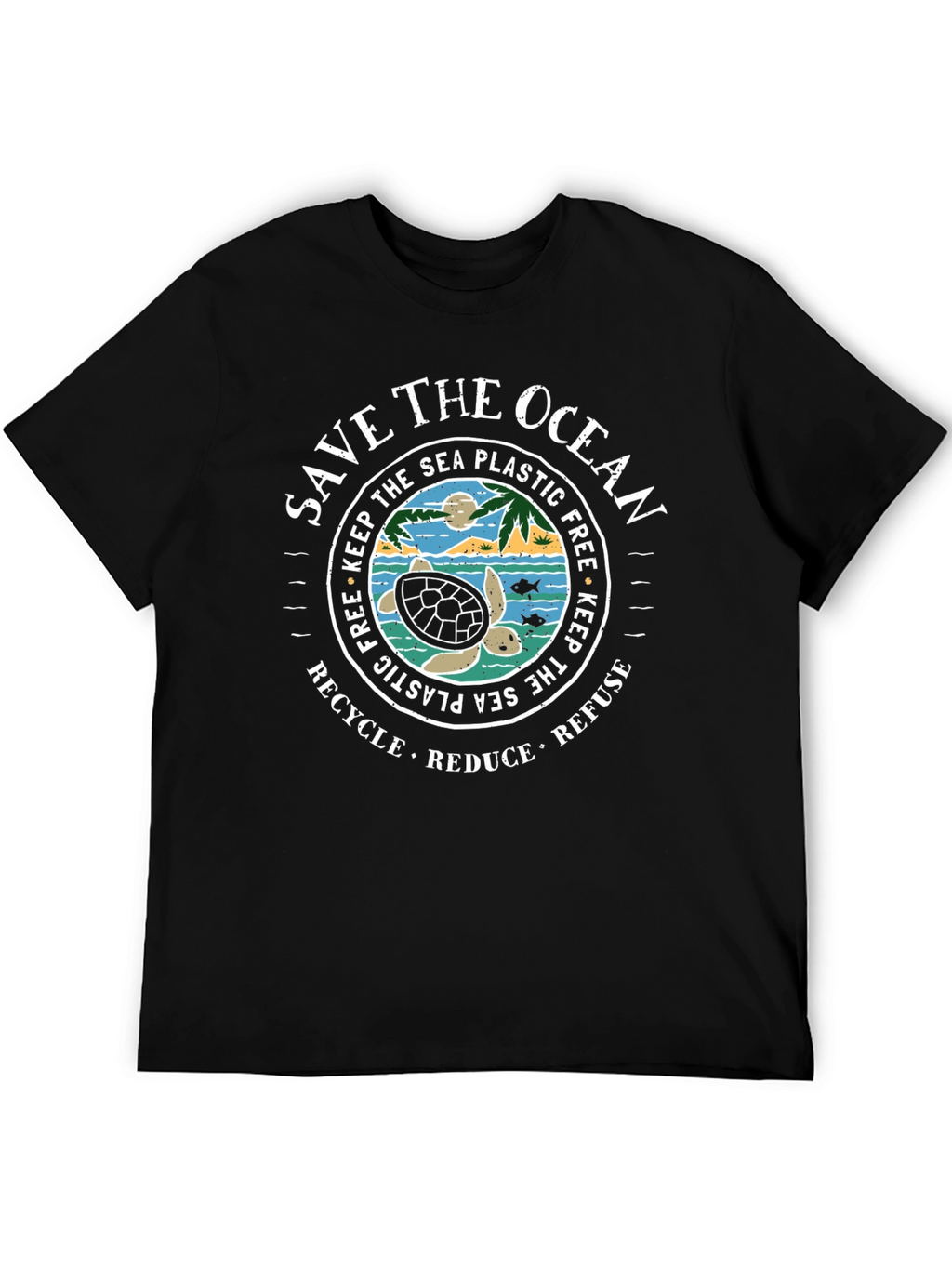 Save the Ocean Graphic T-Shirt
