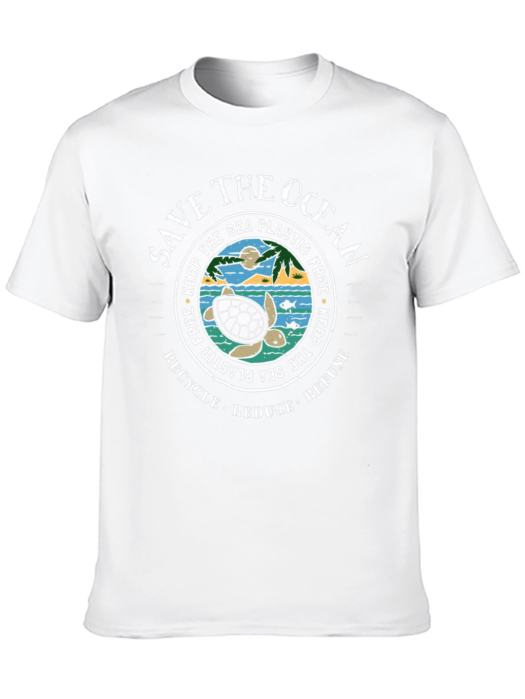 Save the Ocean Graphic T-Shirt
