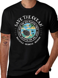 Save the Ocean Graphic T-Shirt