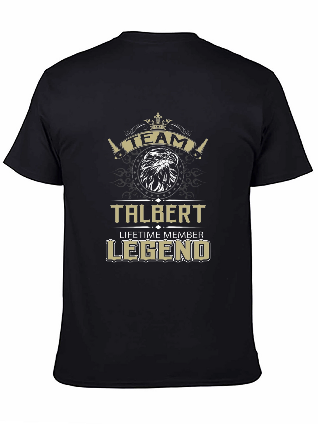 Talbert Team Legend Black Graphic T-Shirt