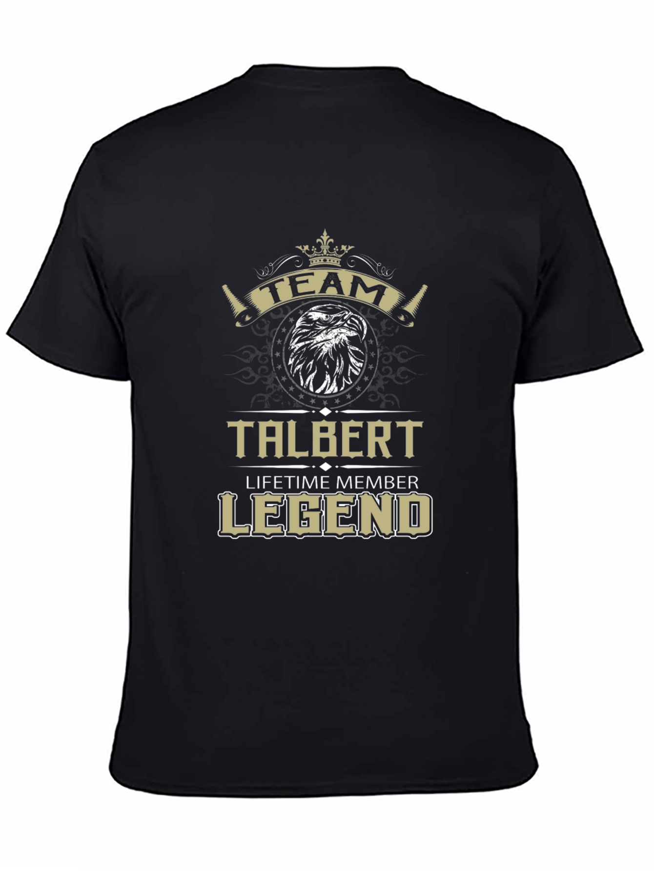 Talbert Team Legend Black Graphic T-Shirt