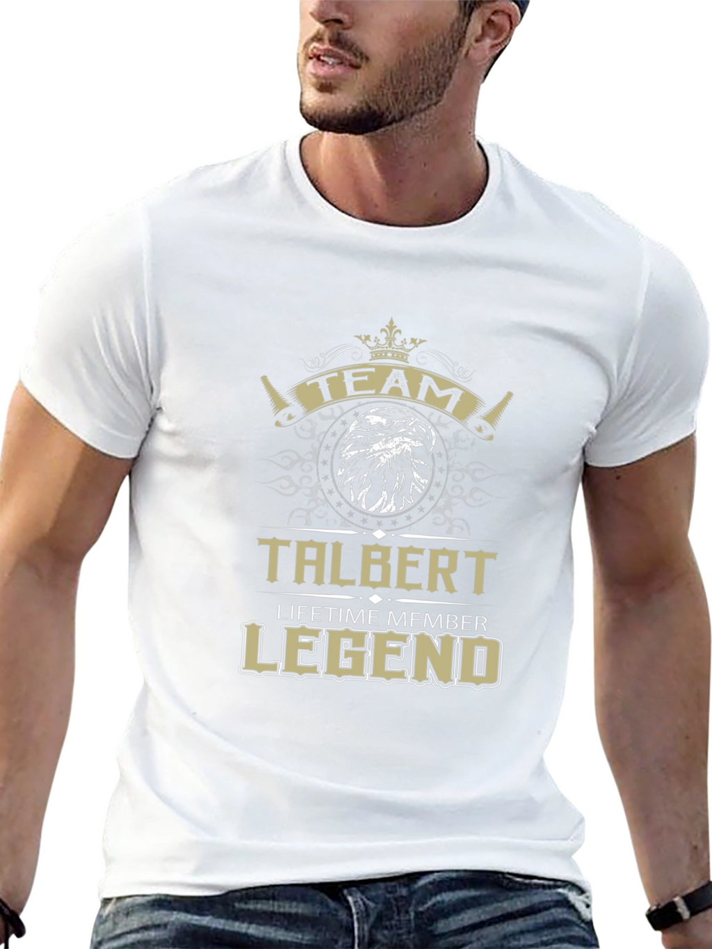Talbert Team Legend Black Graphic T-Shirt