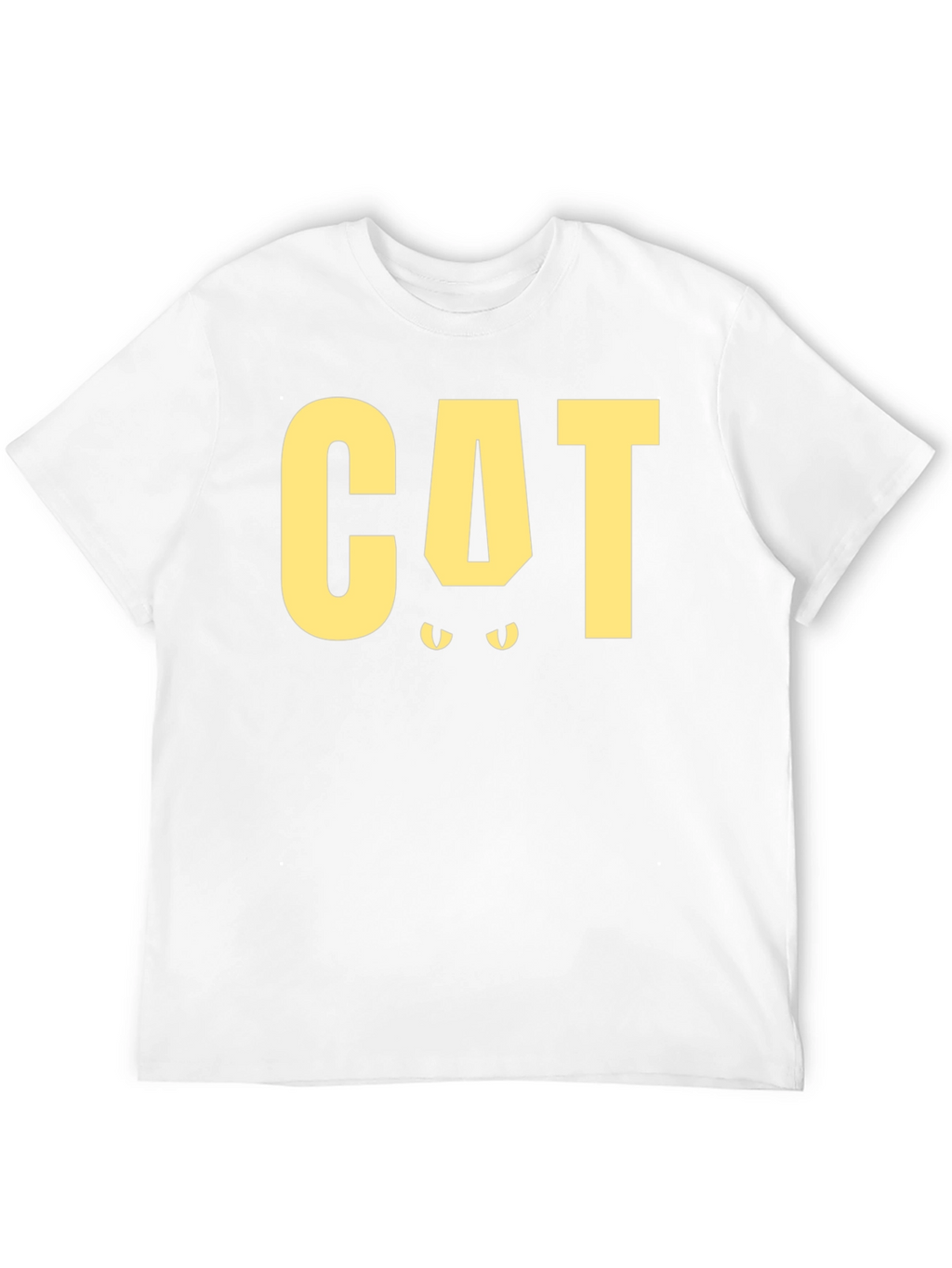 CAT Funny Graphic T-Shirt - Black Tee