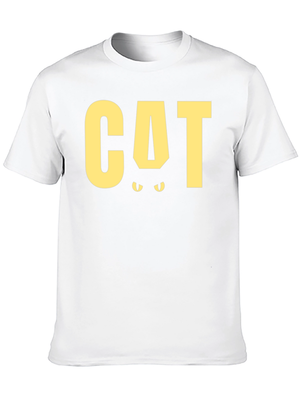 CAT Funny Graphic T-Shirt - Black Tee