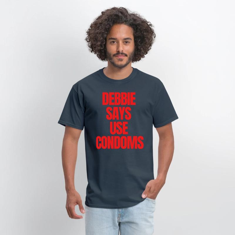 Debbie Says Use Condoms (red letters version)