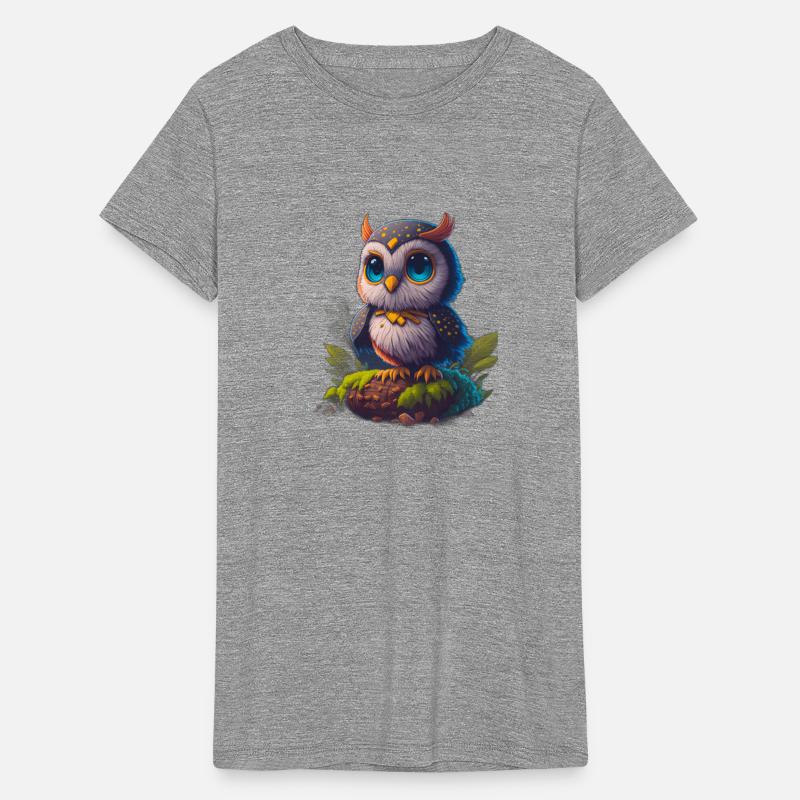 Detailed cute owl design