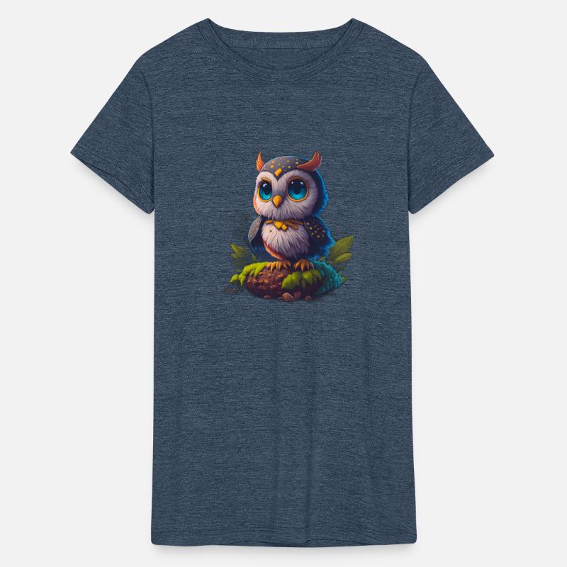 Detailed cute owl design