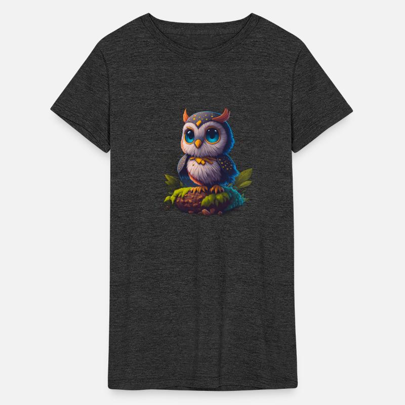 Detailed cute owl design