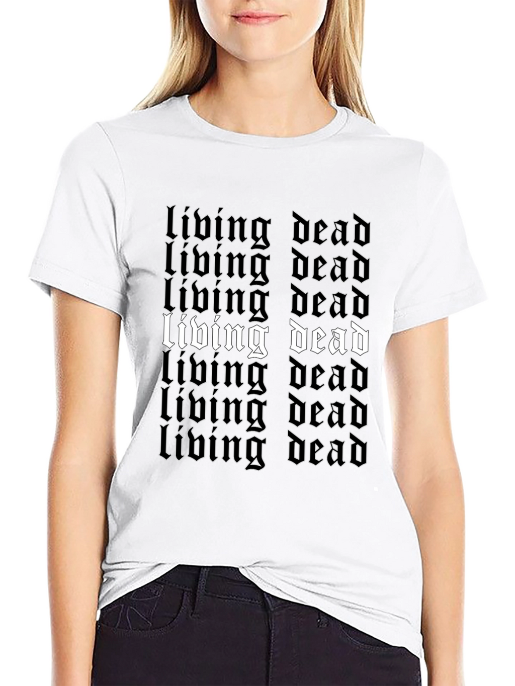 Living Dead Graphic Tee - Black