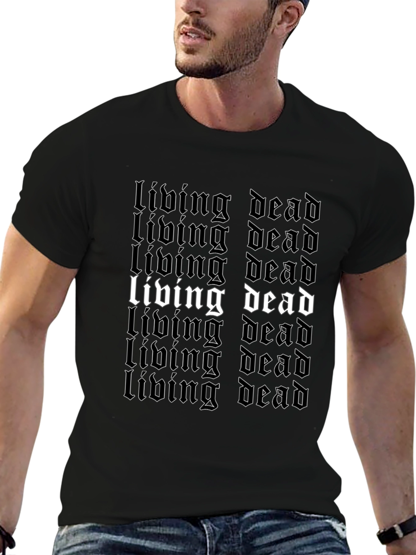Living Dead Graphic Tee - Black
