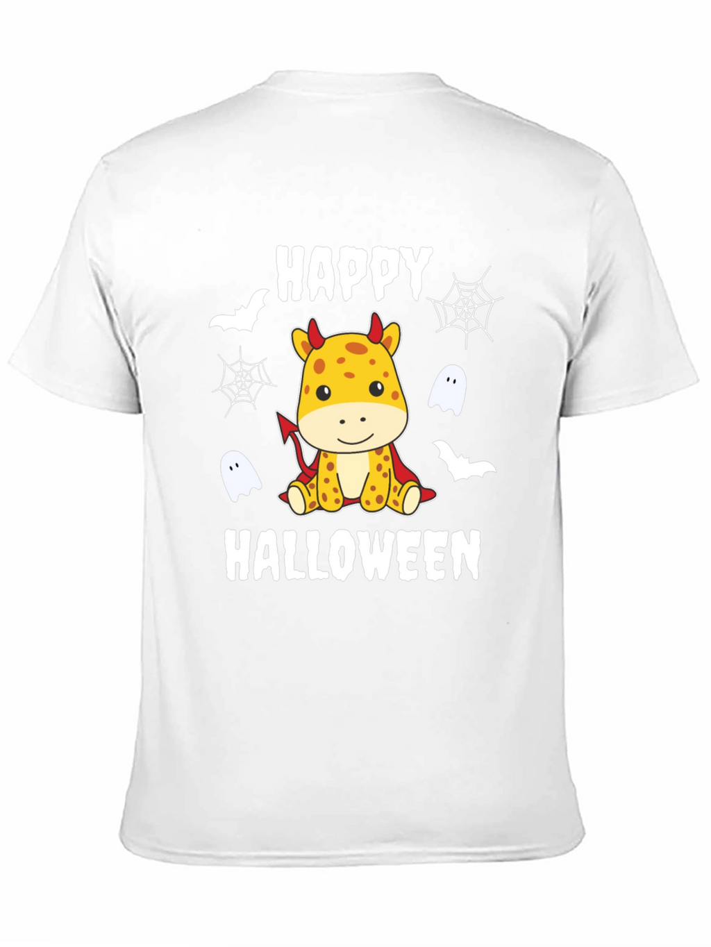 Happy Halloween Giraffe Devil T-Shirt