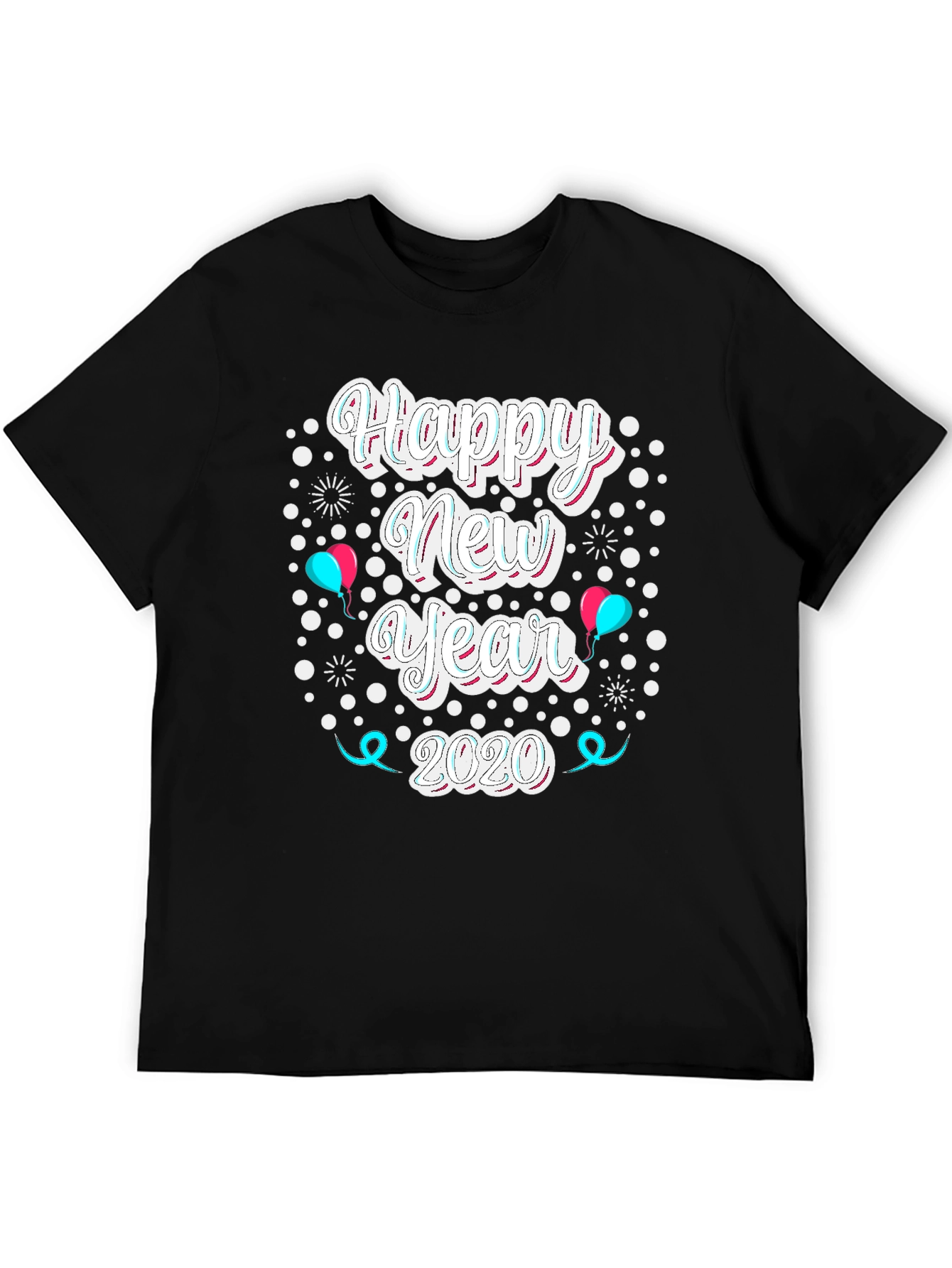 Happy New Year 2020 Graphic T-Shirt