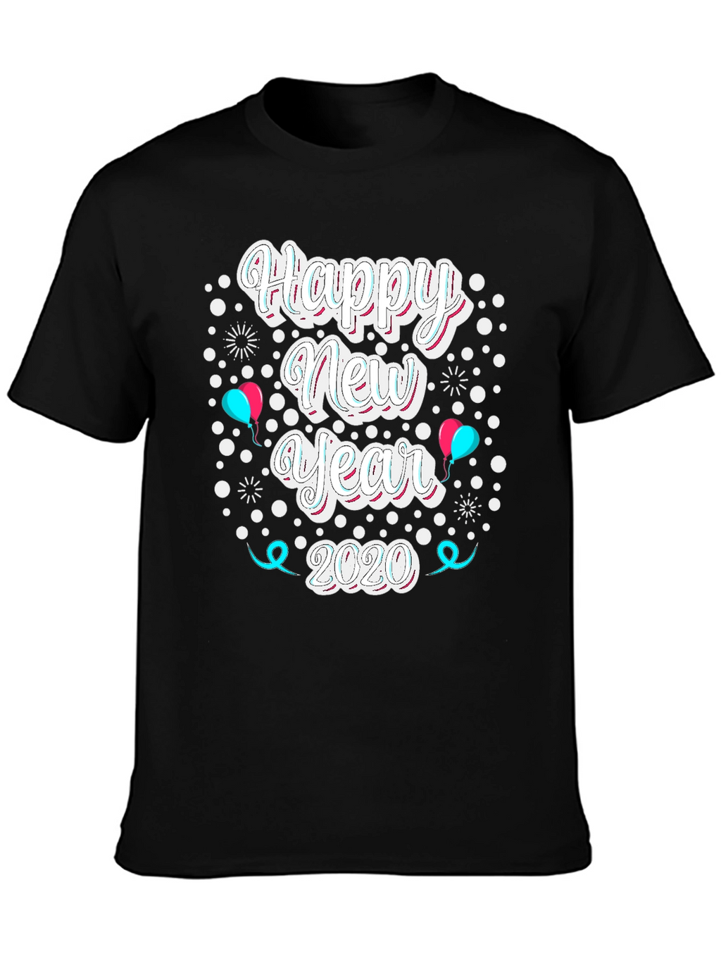 Happy New Year 2020 Graphic T-Shirt