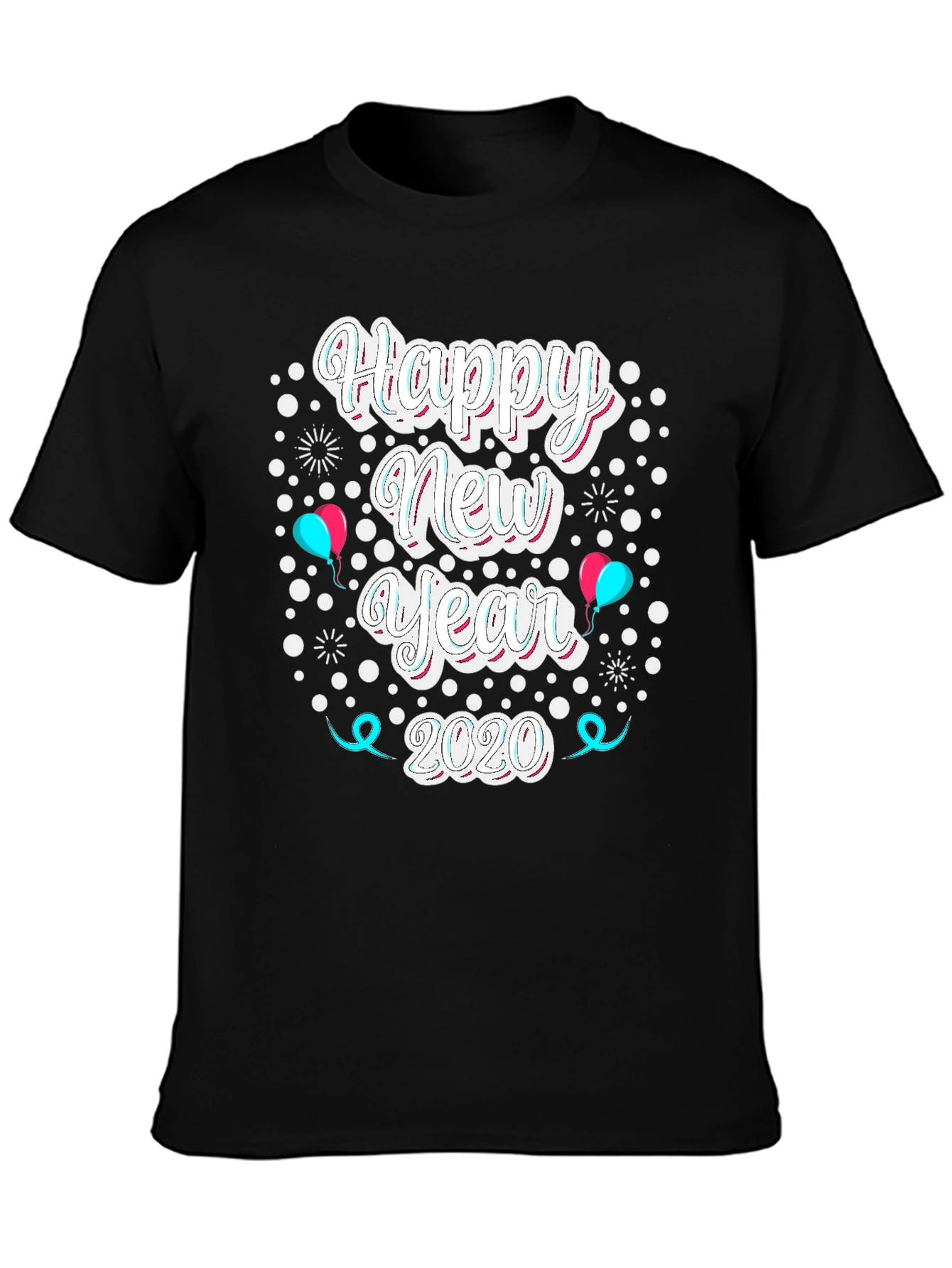 Happy New Year 2020 Graphic T-Shirt