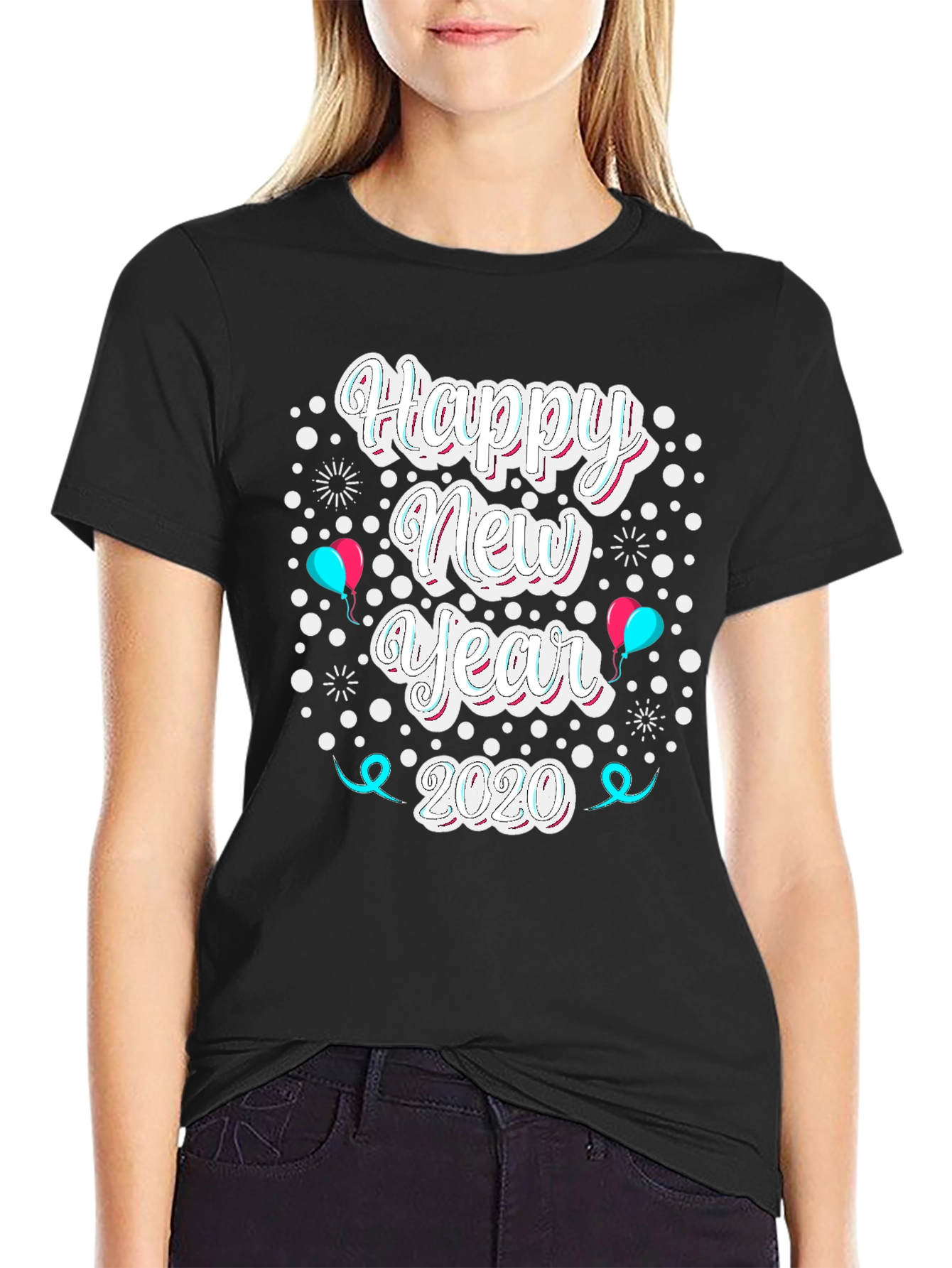 Happy New Year 2020 Graphic T-Shirt