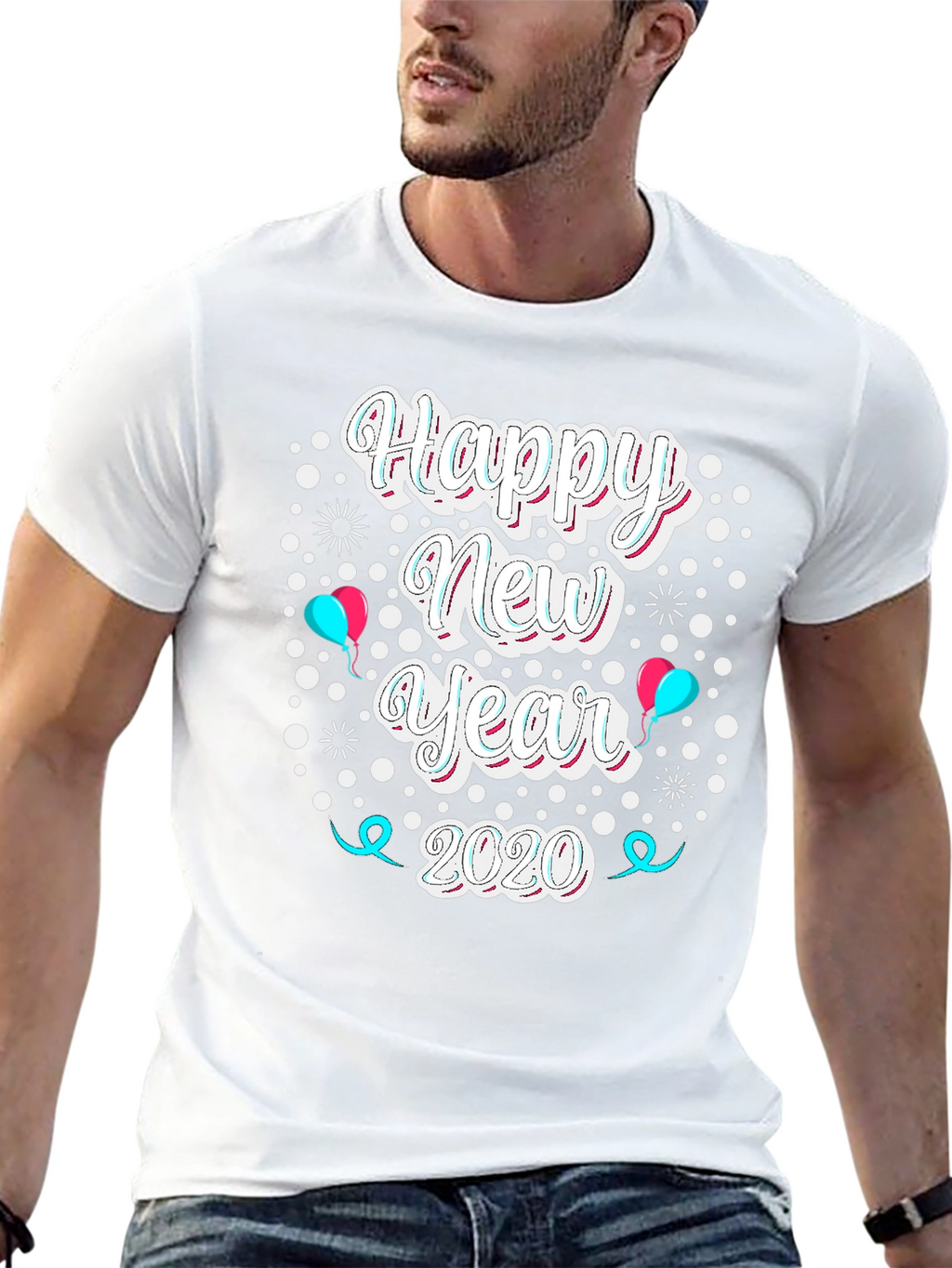 Happy New Year 2020 Graphic T-Shirt
