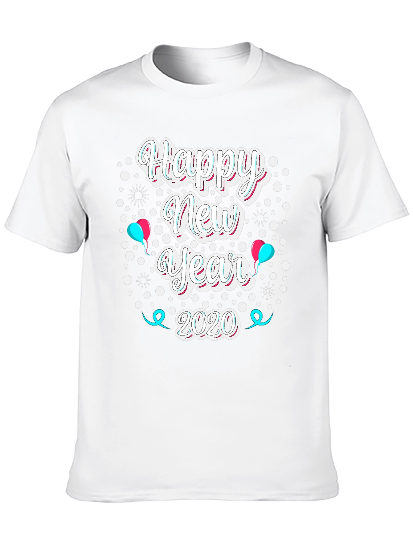 Happy New Year 2020 Graphic T-Shirt