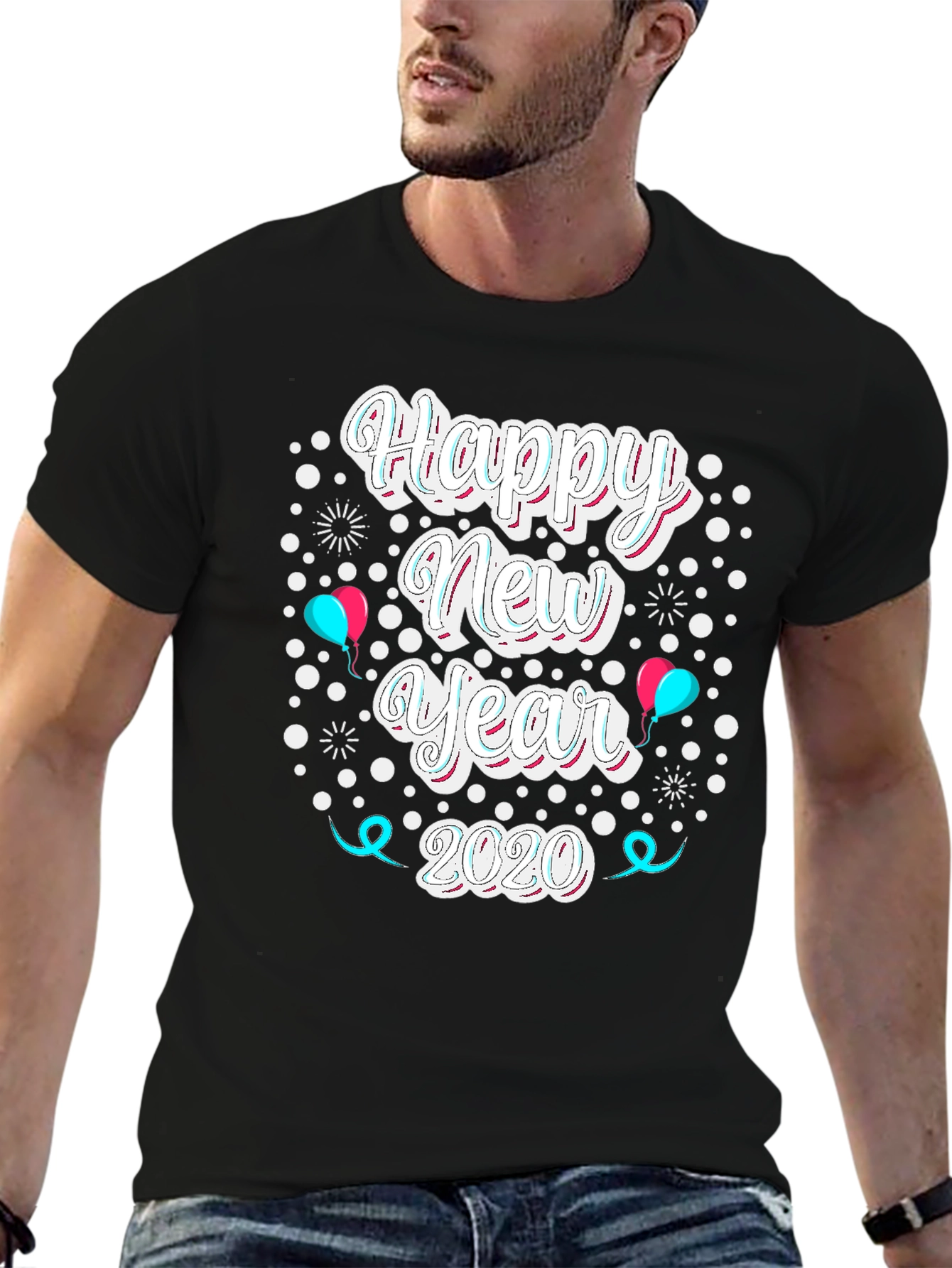 Happy New Year 2020 Graphic T-Shirt