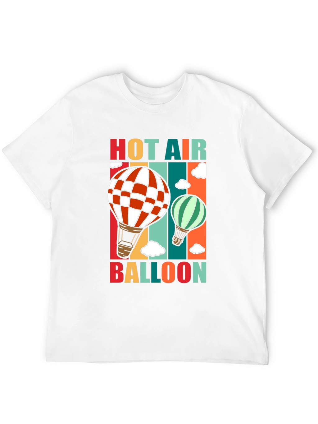 Hot Air Balloon Graphic Tee - Adventure Awaits