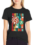 Hot Air Balloon Graphic Tee - Adventure Awaits