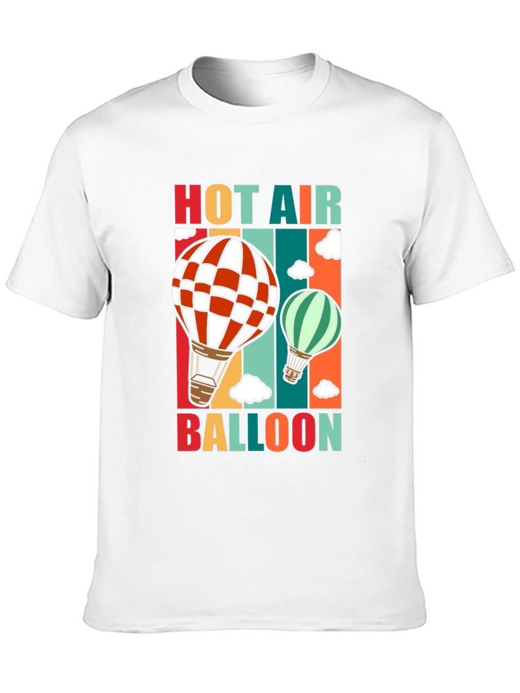 Hot Air Balloon Graphic Tee - Adventure Awaits