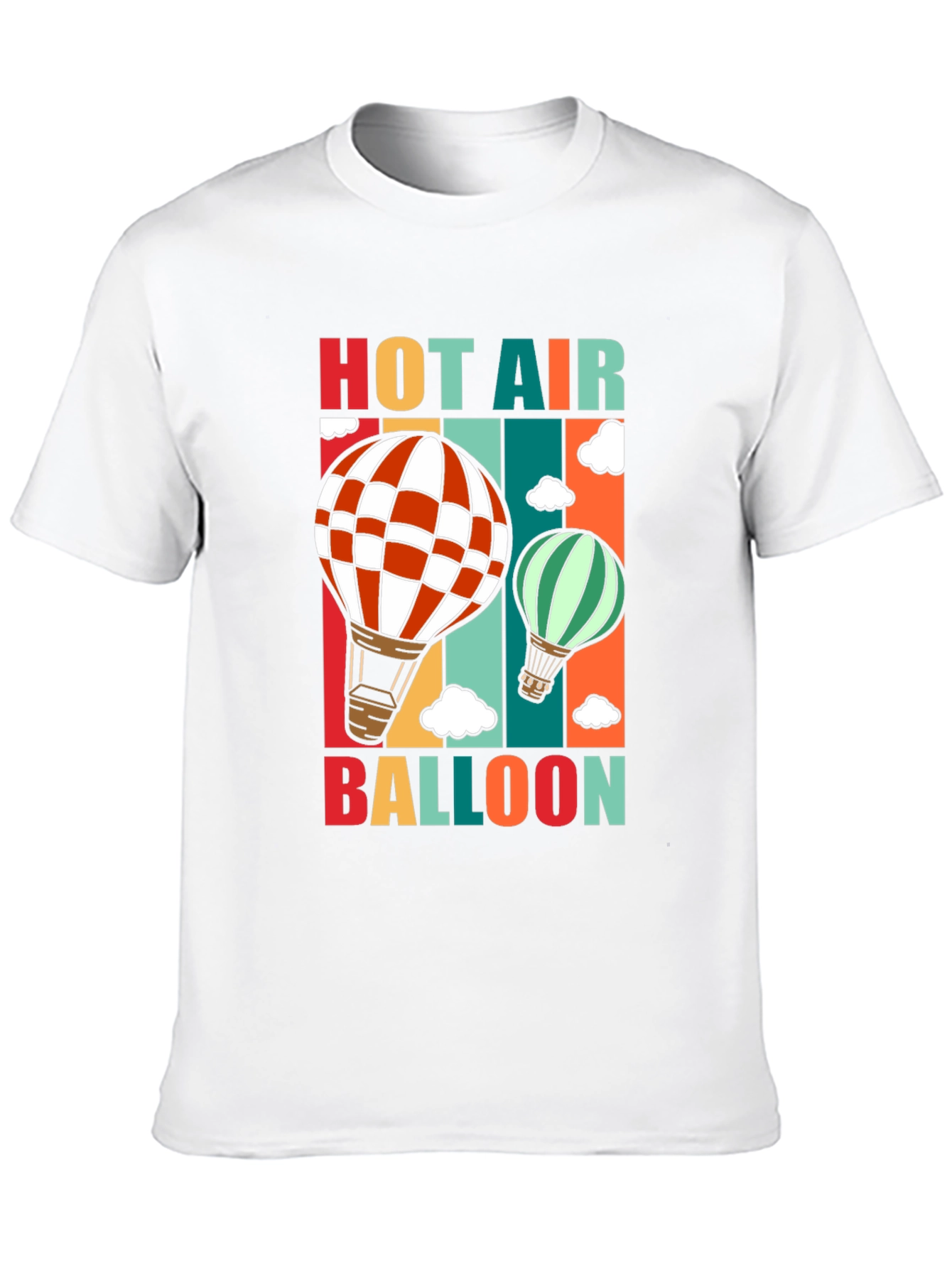Hot Air Balloon Graphic Tee - Adventure Awaits