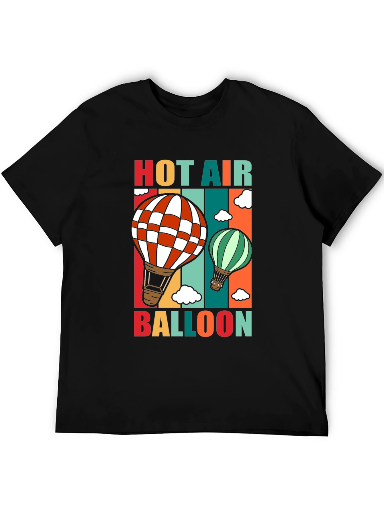 Hot Air Balloon Graphic Tee - Adventure Awaits