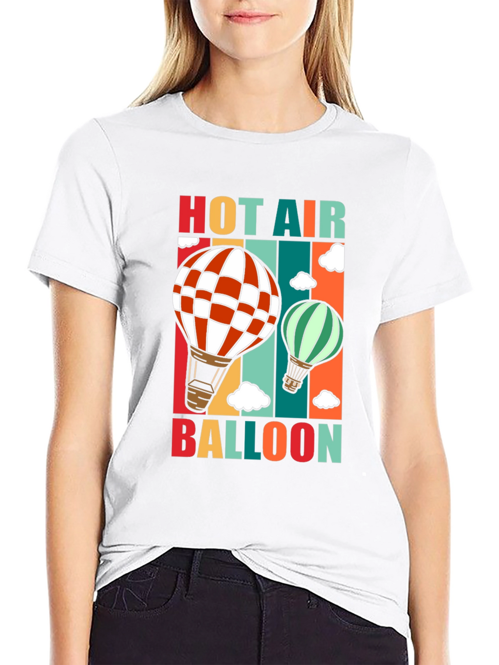 Hot Air Balloon Graphic Tee - Adventure Awaits