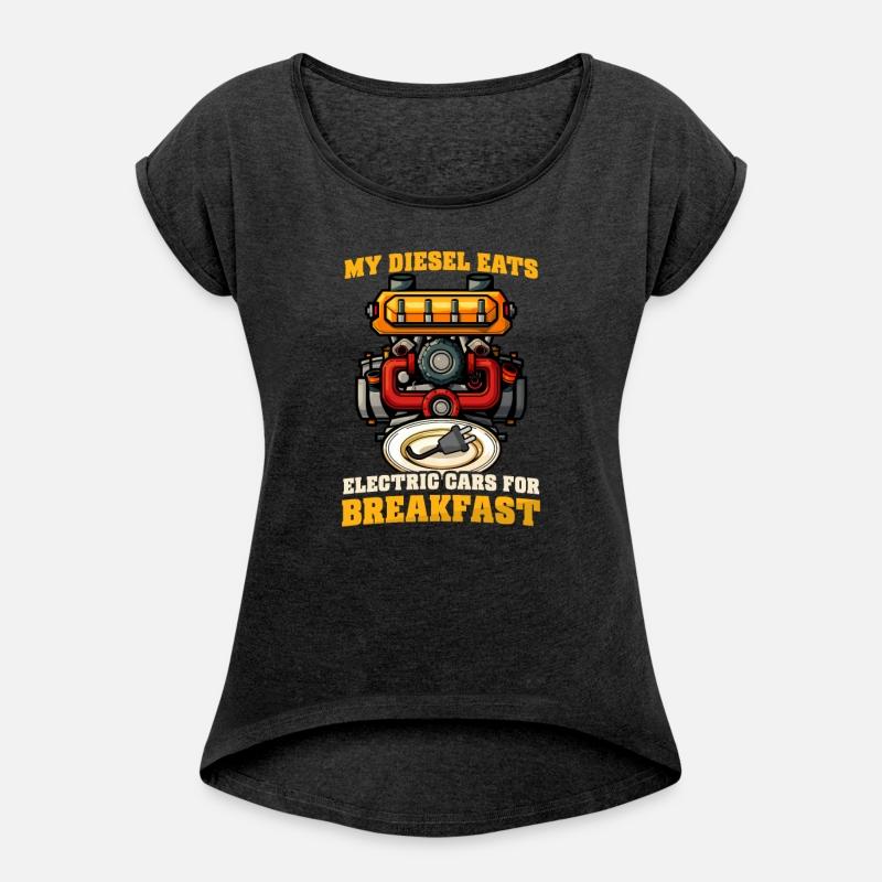 Diesel Car Lover Diesel Eats Electric for Breakfas