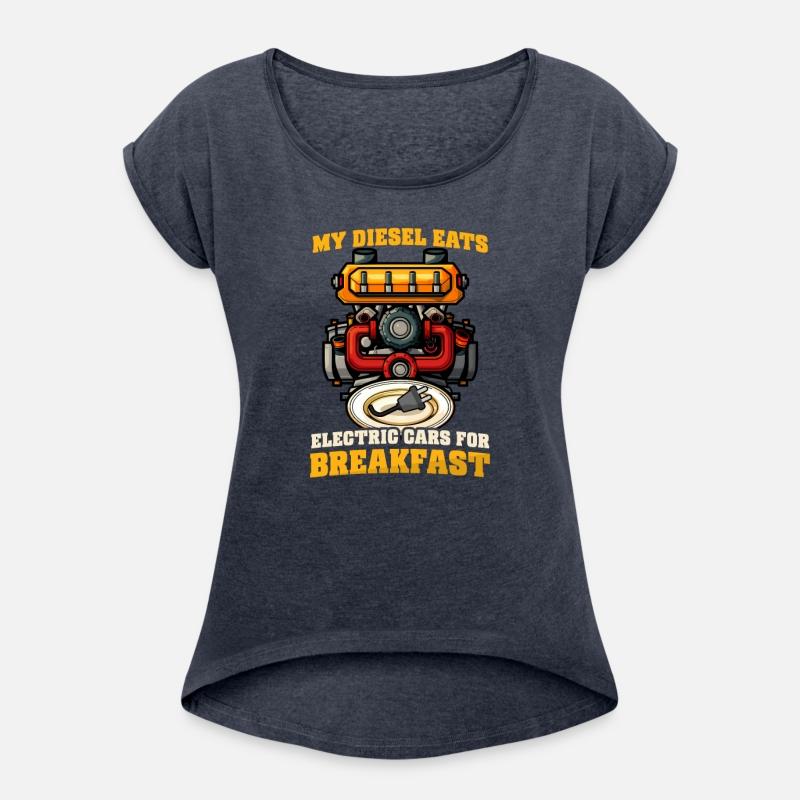 Diesel Car Lover Diesel Eats Electric for Breakfas