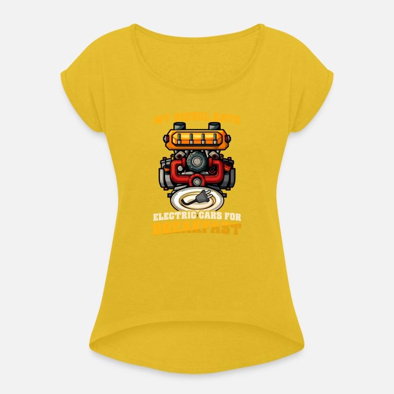 Diesel Car Lover Diesel Eats Electric for Breakfas