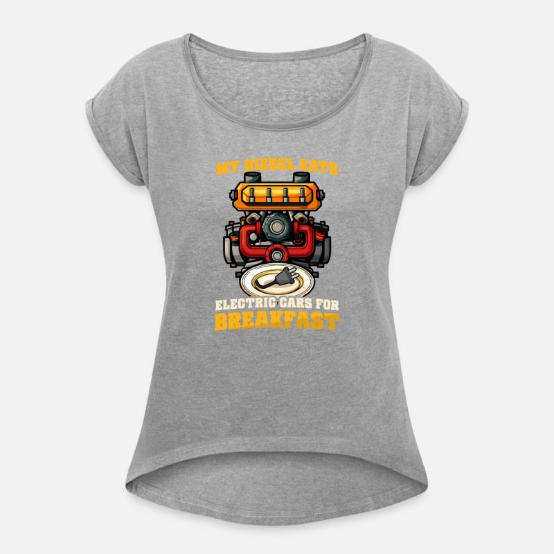 Diesel Car Lover Diesel Eats Electric for Breakfas