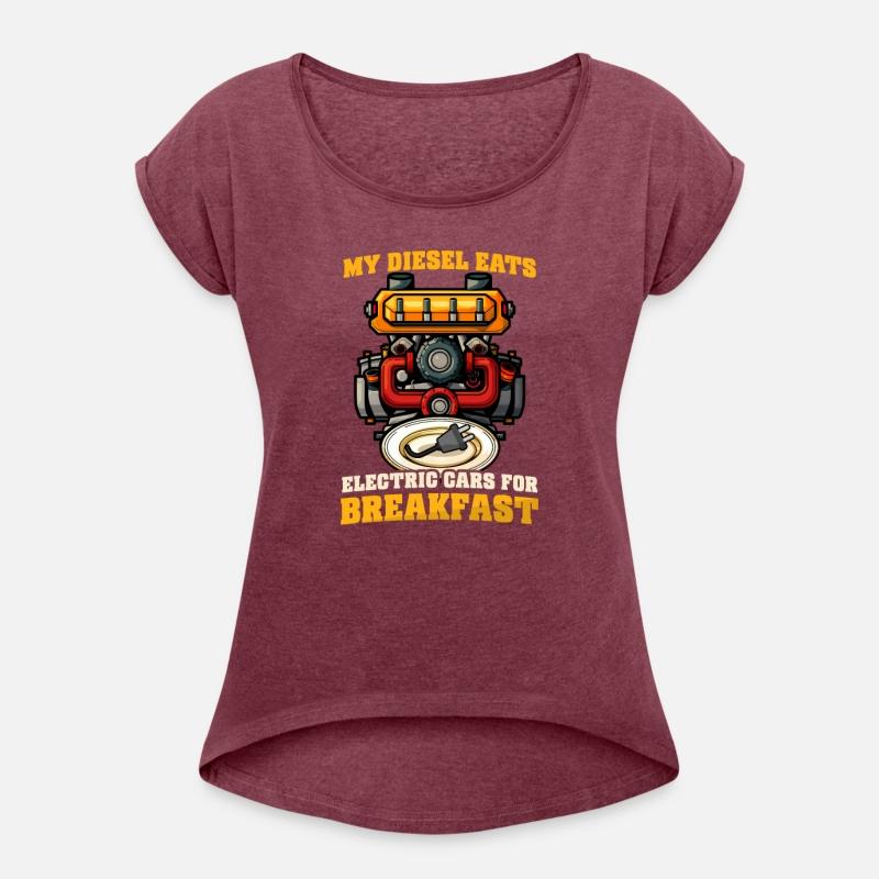 Diesel Car Lover Diesel Eats Electric for Breakfas