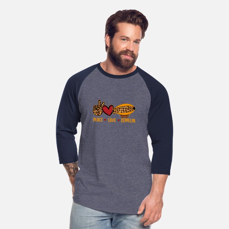 Dirigible Zepelin Love Peace Airship Blimp